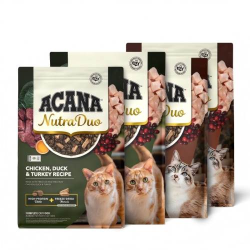 Ѽ��˫ƴ������ 1.58kg ����Ʒ�׷���ACANA�����ü�/Ѽ��˫ƴ���ɱ�����è��1.58/4.08kg