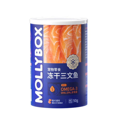 ���Գ�1�� ��ƬȥƤ��ԭ�������㶳��20g*1 50g MollyBox�����㶳��è����ʳ������ë����ѵ��������è����Ӫ���� 33.9Ԫ