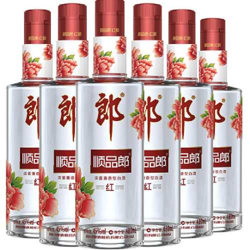 �ɾ�˳Ʒ�ɺ�˳45��480ml*6ƿ 245Ԫ