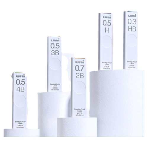 0.5-HB �ձ�uni�����Զ�Ǧ��оUL-S������ǦоHB/2b/2H/4B��о���׶�2��Ǧ��о0.3/0.7/0.9/0.5mmѧ����Сѧ���콢�� 6.5Ԫ