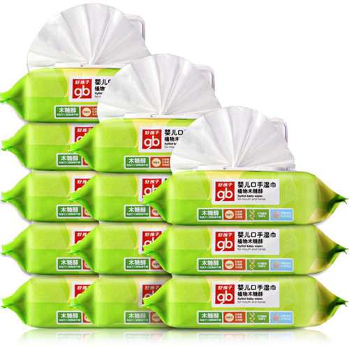 gb 80��Ӥ������ʪ���ú��ӡ�����ʪ����80���3��حȫ������ 80Ƭ  32.9Ԫ