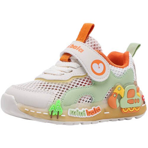 ����ɫ�� 22 ����������ڻ�����͸����Ь���ļ��¿���Ůͯ�˶�ЬСͯ����Ь 134.9Ԫ