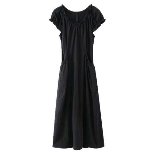 Ϧ��2026�¿��ĺ�ϵ����ȹ��С���Ӹ߼�С�ں�ɫ������������ȹŮ��ɫ L  298.68Ԫ��2��(��149.34Ԫ/��)