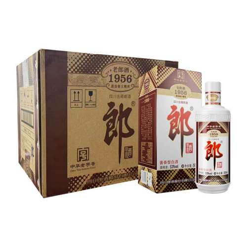 langjiu/�ɾ� ���ɾ�1956 53�� ������ 500ml 6ƿ 863.6Ԫ