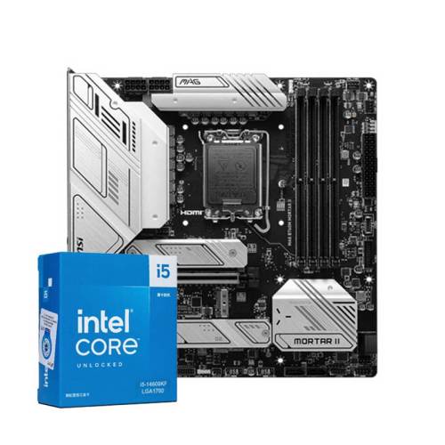 Ӣ�ض� i5 14600KF ɢƬ��װ CPU �����u΢�� B760M Z790 ������װ Ӣ�ض�Ultra 5 245KF ���ĺ�װ 1189Ԫ