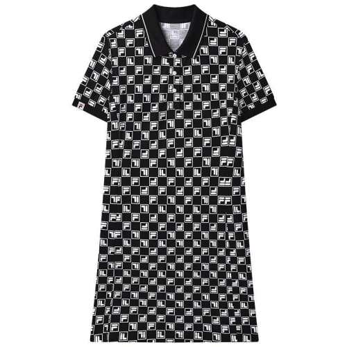 ���ڲ�����FILA ���Ůʿ�ϻ�����ȹ��ɫ��ӡ-ZB 155/76A/XS  1599.36Ԫ��4��(��399.84Ԫ/��)