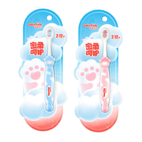 ��ͱ�����ͯ��ˢ���ܶ���ëСͷèצ������ˢ�ٷ��콢����Ʒ ����ɫ������צ1֧