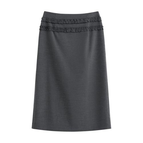 ��˼����FANSILANEN ��ɫ��͢���������ȹŮ��2025ľ�������Ÿ����г�ȹ 75Ԫ