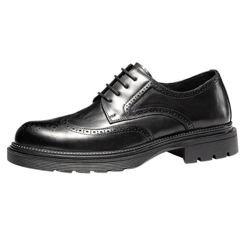 ׿ʫ�� ��ͷ��ţƤ������������ʿ������װƤЬ��ƤӢ�׷粼���Ь 185Ԫ