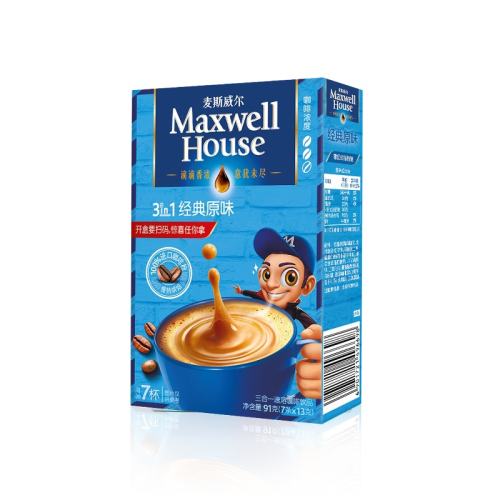 ��˹����MAXWELL HOUSE���ܿ���2x7x13g ��Ũ13g*7��*1��װ����Ũ���ȣ�  30.96Ԫ��3��(��10.32Ԫ/��)