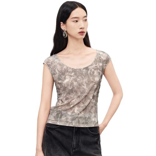 ��ޱ �̳�ͬ���Ŀ�ˮī��Ⱦ���ݴ�Բ���������T��Ů 61Ԫ