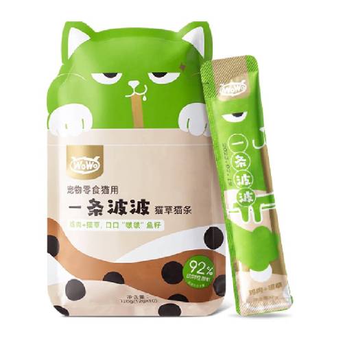 WoWo��è��ʳèʪ��è������è��ζ 12g 1��  16.5Ԫ