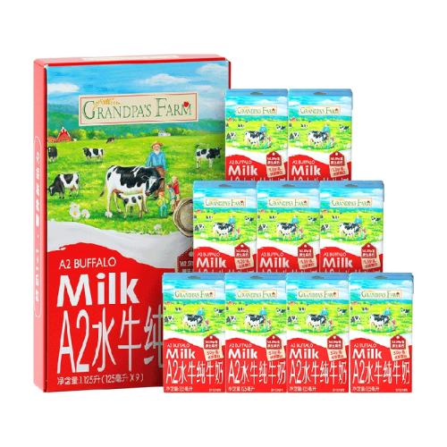 үү��ũ���߸�ˮţ�̡�˫A2+�߸�+���ȡ�ˮţ��125ml*9֧ 1��  42.9Ԫ