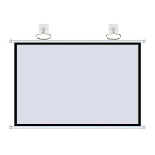 ͶӰ���ⰲװ��ǽ����Ļ���ײ��� Fairy Lake 72��4:3�ڹ�Ļ����ɫ��ˣ�  71.4Ԫ