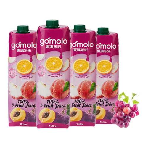 ��������5��ˮ����Ϲ�֭����5��ˮ����Ϲ�֭1L*4ƿ��8����2����  73.48Ԫ��2��(��36.74Ԫ/��)