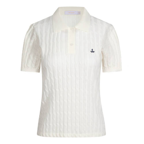 Navigare�����С����26������ë�ʻ���ɫŮʿ����T����֯POLO��S ���Ӱ�0020  1008.81Ԫ��3��(��336.27Ԫ/��)