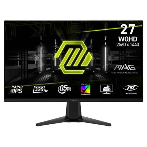 ΢��27Ӣ��2K����320Hz�羺����MAG275QFX32������ʾ��240��Ļ300 �����޸�ˢ�Ƽ���Rapid-IPS/2K/ԭ��320Hz/HDR400/10Bit��MAG275QFX32 �ٷ����� 1247.04Ԫ(������)