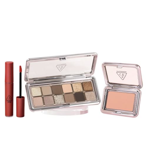 �ۻ��㣺3CE�겥/NEWTAKE12ɫ�����ס��ٴ�����ױ���ӷ���+��ɳ��+������-  393.99Ԫ