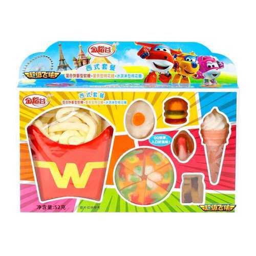 �𵾹���ʽ�ײ�����������Ƥ�Ǻ�����QQ�ǹ�ζ���Ƕ�ͯС��ʳ�ǹ�1С��  31.44Ԫ��4��(��7.86Ԫ/��)