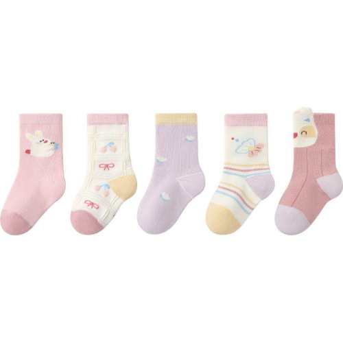 �������Ӵ����޹ǲ����ȶ�ͯ����B5006���ù�԰-5˫װ S�� ����ų�10-12cm ��������0-1��     146.85Ԫ��5��(��29.37Ԫ/��)