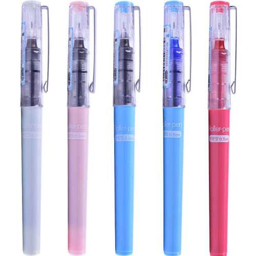 ��ѩֱҺʽ����ʺڱ��ٸ�˳��0.5mm��ɫ3֧����ɫ��о6֧ ����/other ��֧  9.23Ԫ