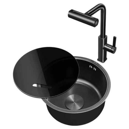 SUS304С����Բ��ˮ�۰�̨��ǰ���ֱ��280�����ײ�     164.1Ԫ