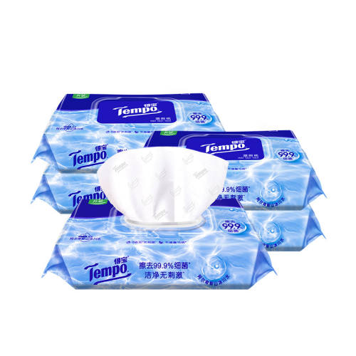 tempo�ñ���ˮʪ��ֽ80Ƭ5������    79.31Ԫ