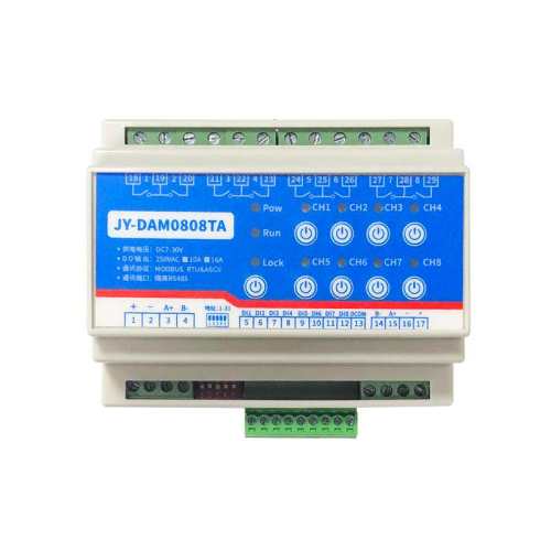 �ۻ��㣺��Ӣ4·Զ��PLC�ƹ������RS485DAM0400TA��4DO-10A+485+������  153Ԫ