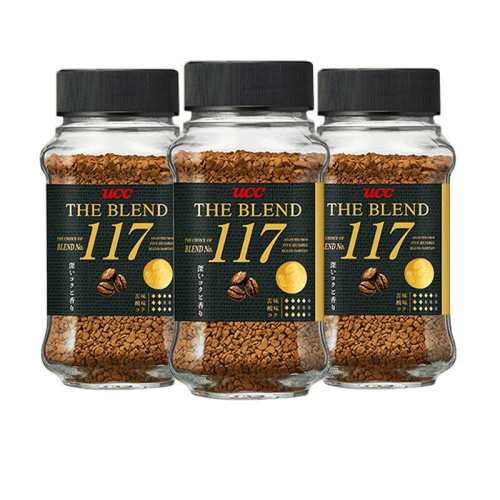 UCC�ձ�����117/114�ڿ���117���ܿ���70g*3ƿ  99.6Ԫ