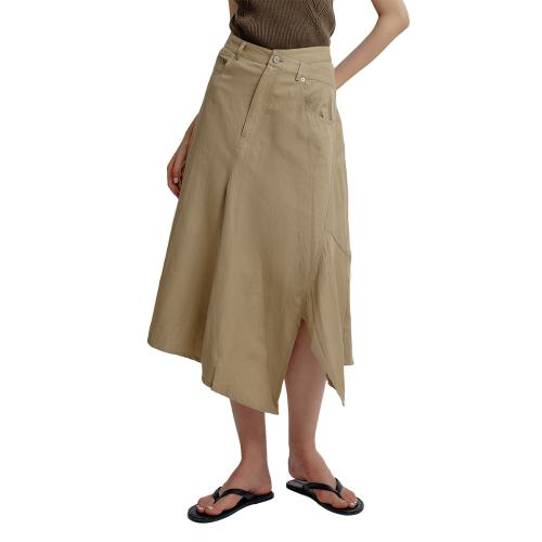 ROMI STUDIO ����ɫ��ơ���������ü�������ȹ�ڰ���ȹʱ������Ůȹ 137Ԫ