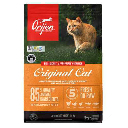 �ۻ��㣺Orijen������è����è��1.8kg�������� ԭζ����è��1.8kg  203.05Ԫ(��88VIP 95��)