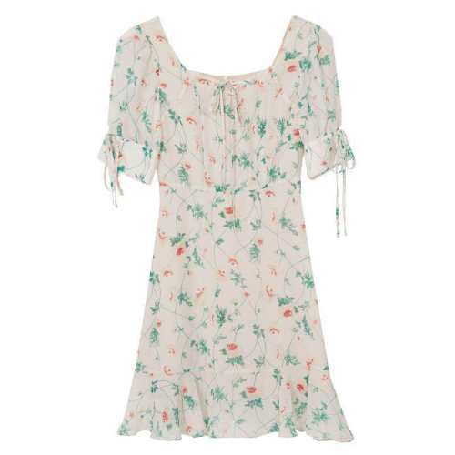 �ۻ��㣺Oece��װ�¿�Ůװ ��ʽ����Ůɭϵ�黨ȹ��ѩ������ȹǳ�� XS  422.75Ԫ��5��(��84.55Ԫ/��)