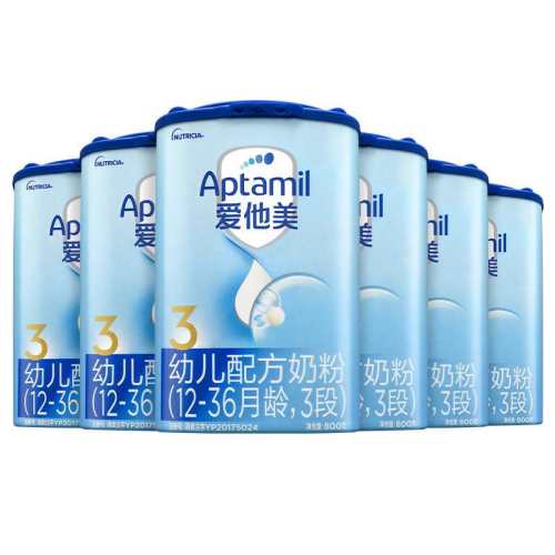 ������/Aptamil Ӣ���°澭���3���׶��䷽�̷� 800g 6�� 1008.12Ԫ