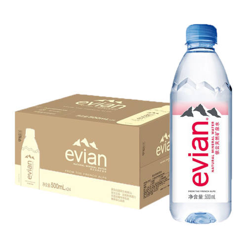 ���������ڡ�evian������Ȼ���������ÿ�Ȫˮ500ml*24����500ml*24ƿ/����  169.6Ԫ