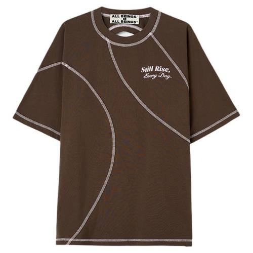 ALL BEINGS25SS�ļ��¿�����ײɫװ���߿���¶���ᱡT��Ů����ɫ S  387.1Ԫ