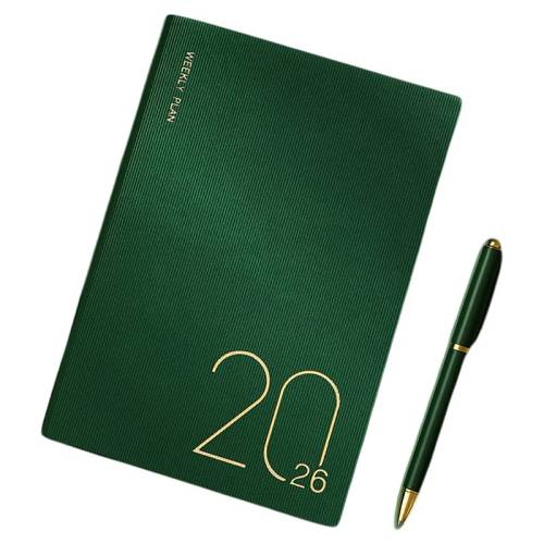 �ۻ��㣺2026�ճ̱��ܼƻ������ƿ�ӡlogoA5��ī�̡�2026ȫ�꡿  7.32Ԫ