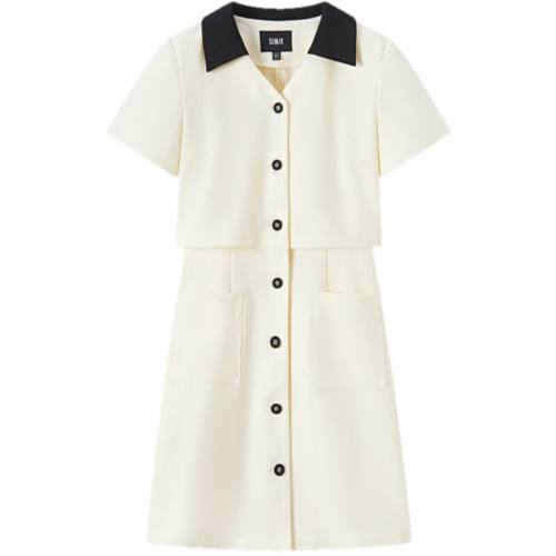 ɭ������ȹŮ������������ȹ����2024�ļ��¿�����ײɫ����С��ȹ��ɫ��00311 150/76A/XS  115Ԫ