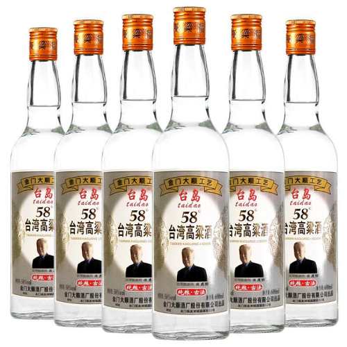 ̨��(taidao)̨������ƹŷ�58��600ml6ƿŨ����ƿװ�߶Ȱ׾����� ̨������ƹŷ�58�ȡ�6ƿװ�� 126.4Ԫ