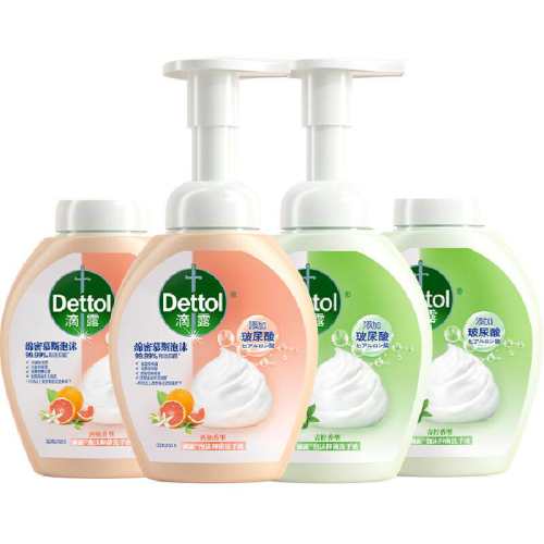 Dettol/��¶��ĭ�־�ϵ��ϴ��Һ�������������250ml+����250ml 1��  48.28Ԫ