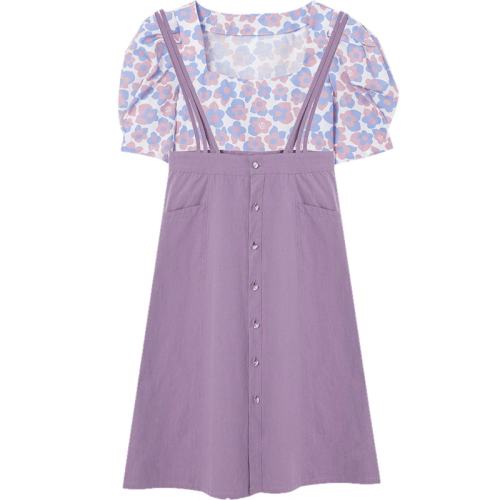 �ۻ��㣺Oece�����黨ȹ�ļ��¿�Ůװ���Ż��������������������ȹõ��ɫ XS  786.25Ԫ��5��(��157.25Ԫ/��)