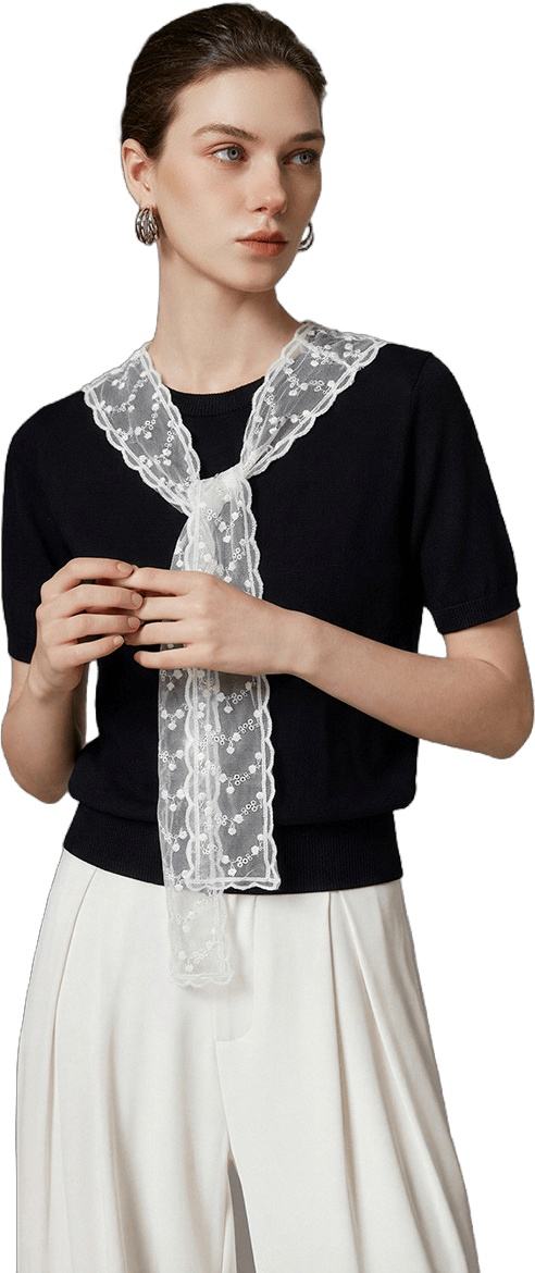 HECHTER ����Բ�����T��Ů�ļ����ɼ�Լ��ɫ��֯�������ڴ����� 331Ԫ