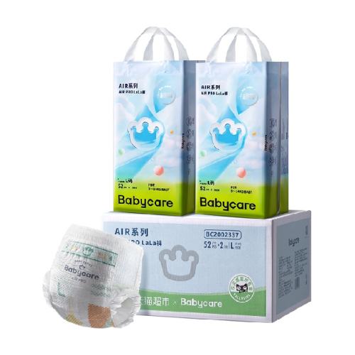 ��������װ��babycare������airpro����L-XXXLӤ������͸����ʪ L��26Ƭ*2����1�䣩��������9-14kg 2�� 108.01Ԫ