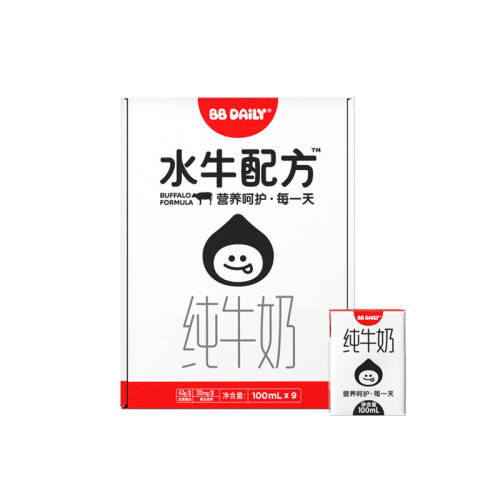 ���������� BB Dailyˮţ�䷽��ţ��100ml*9��Ӥ�׶���͸߸�ţ�� ������װ��100mL*9��*1�� 34.68Ԫ
