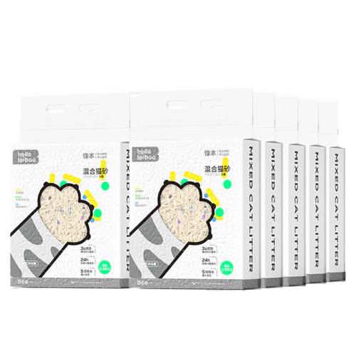 Leiboo���èɰ2.5kg*10��ʵ��װ����ζ����϶���èɰ1.5mm��8��*2.5KG 2.5kg  95.28Ԫ