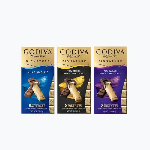 ����4��88�ۡ�Godiva�����ţ�̺��ɿ������ɿ�֬����С��������4�������㡿72%�ɿɺ��ɿ��� 90g/��  176.8Ԫ��4��(��44.2Ԫ/��)