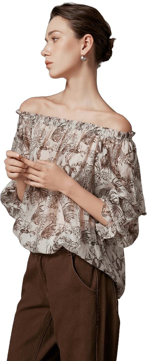 HECHTER ����������T��Ůӡ��ѩ����һ�ּ������ļ��黨������������T�� 279Ԫ