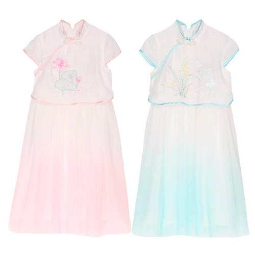 IVY HOUSE����ʽ�����廨����ȹ�ۺ�ɫ 110/52cm  461.96Ԫ