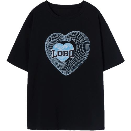 ������ ��װ������ɫ���Ķ���Ů����ӡ����������T���� 33Ԫ