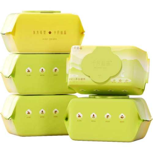 ʮ�½ᾧӤ���ֿڼӺ�ʪ��ֽ����Ӥ���ֿ���ʪ����80��*5�� 1�� 1��  23.6Ԫ