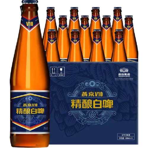Yanjing/�ྩ V10�����ơ ƿװơ�� 426ml 12ƿ 59.67Ԫ
